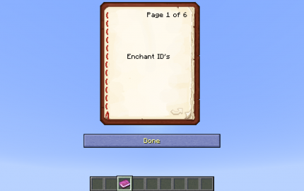 Enchantment Id S Book In Chest Creation 3090