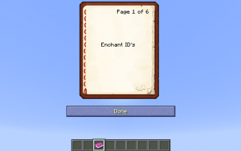 Enchantment ID's Book (In Chest)