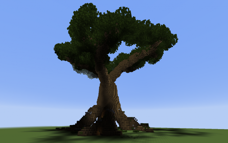 Giant Tree With a house, creation #3253