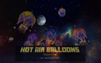 Skywars map HotAirBalloons