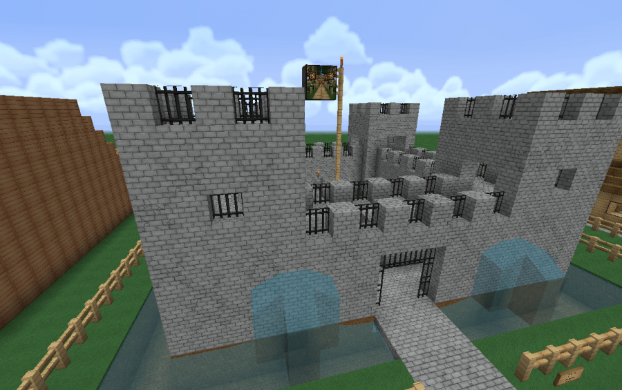 Minecraft How to Make a Small Medieval Mansion