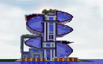 Futurist Modern house/tower