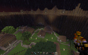 Huge Village MineCraft