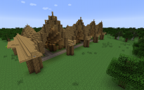 Medieval Gothic Horses Stable v2