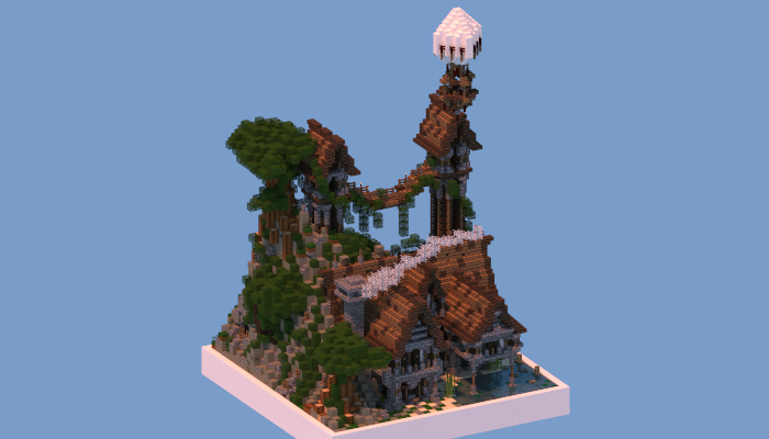 35x35 Medieval Plot Build Creation 4050