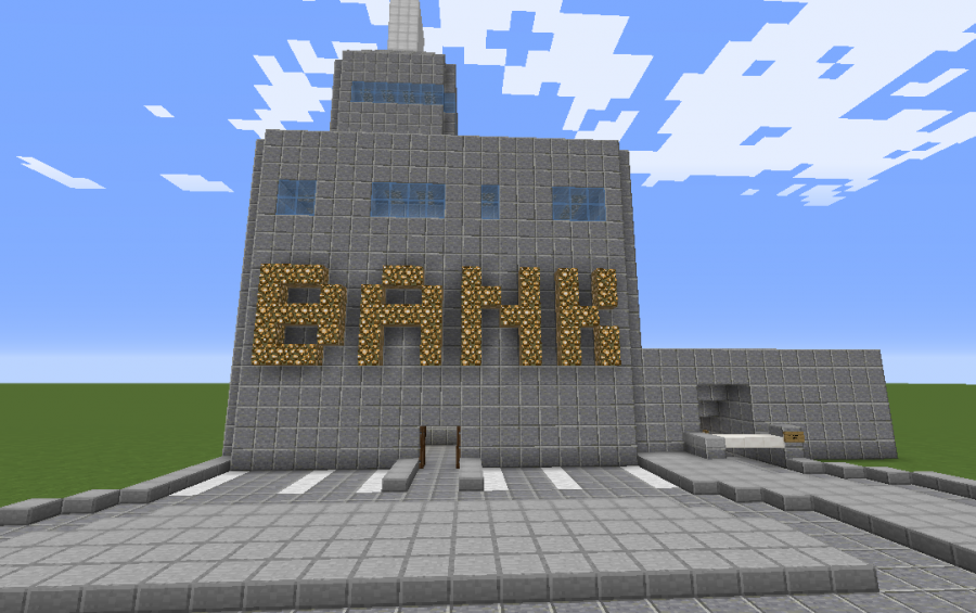 Minecraftia City Bank, creation #4130