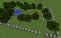 Minecraftia City Park