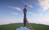 Simple Floating Island Tower