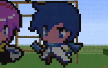 Chibi Kaito Pixel Art