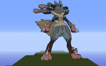 megalucario - Pixilart