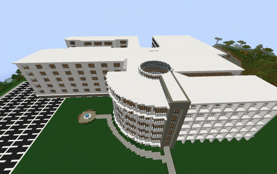 Modern Hospital /hotel, creation #4626