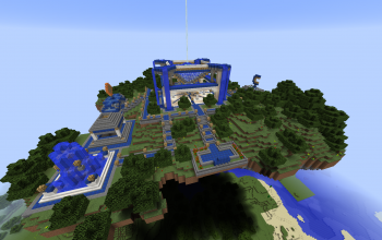 Floating Island Spawn for my Server