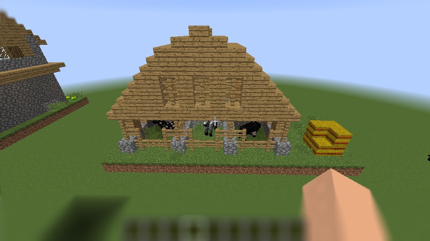 Village Barn Creation 4837