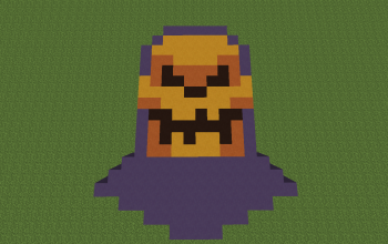 Pixel Skeletor 16x18 [horiz.]