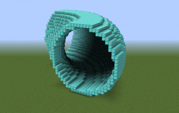 Diamond Torus(donut) Segment