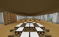A Minecraft School (Furnished and Finished!)