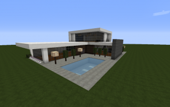 Large Two Floor Modern House