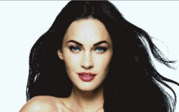 Megan Fox Pixel Art