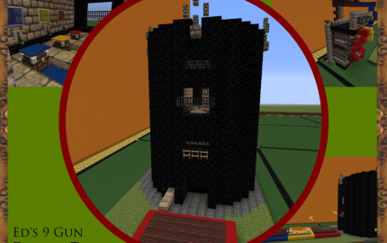 Ed's 9 Gun Defense Tower, creation #5406