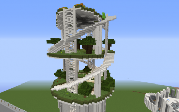 Top of the stack-able tower, Gardens and Farms