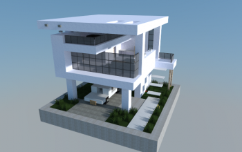 16x16 Modern house 0