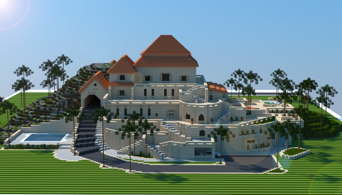 Sandstone Mansion Creation 5664 sandstone-mansion-creation-5664