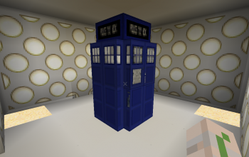 Bigger-on-the-inside TARDIS