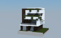 16x16 Modern House 3