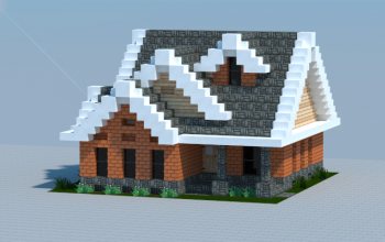 16x16 Traditional house 1