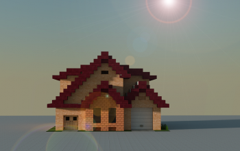 16x16 Traditional house 2