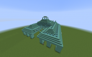 Ocean Monument Without Any Water