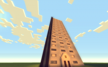 big modern glowstone tower