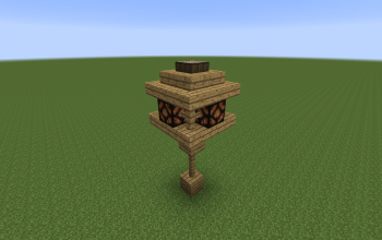 Automatic Wooden Streetlight