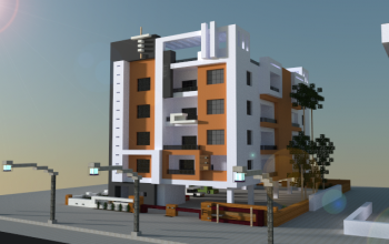 Modern Apartment Building