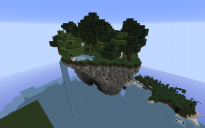 Sky Island with survival house