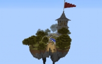 Small floating castle
