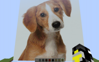 Dog pixel art