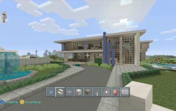 Large Modern Mansion (Compatible with Consoles)
