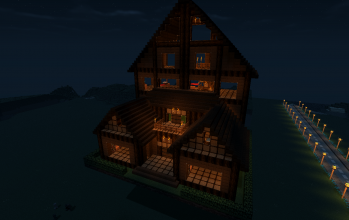 Large Wooden Lodge (Furnished)