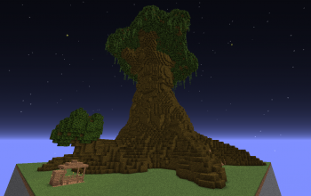 Mining Tree House (Facing North)