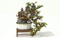 bonsai tree house