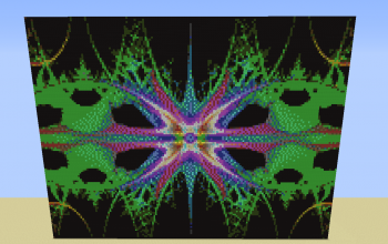 Freaky Eyes Fractal Pixel Art