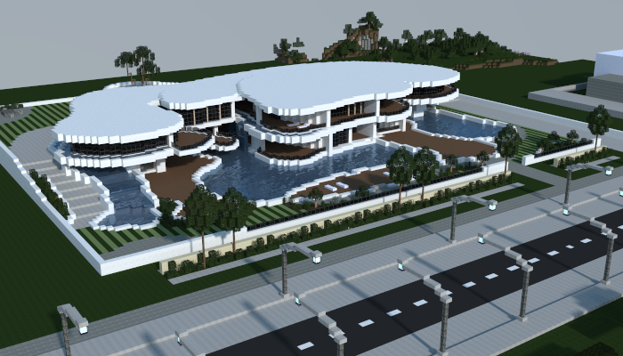 Modern Mansion Creation 7012 Modern Mansion Creation 7012