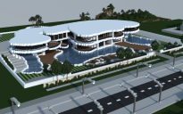 Modern mansion
