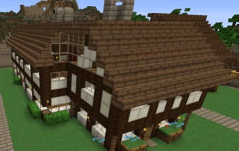 Spawnhouse Survival Home Wood & Wool