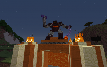 Nether Golem Statue