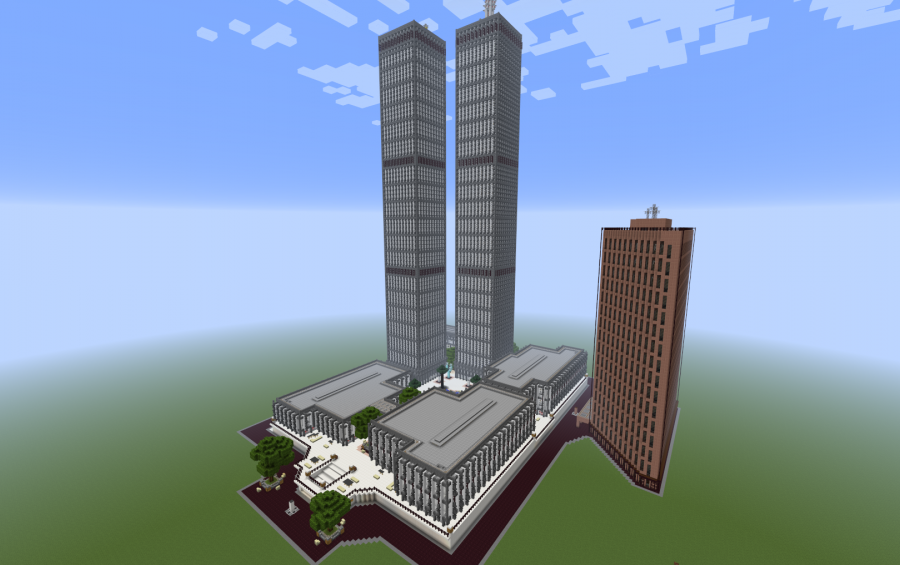 the twin towers of the s h toinne center creation 7519