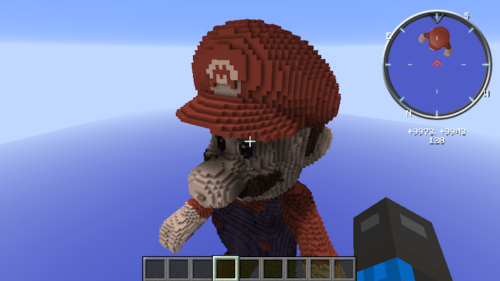 Super Mario 3d Statue Creation 7532