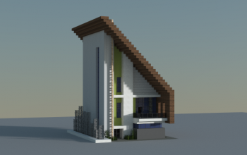 Small modern house