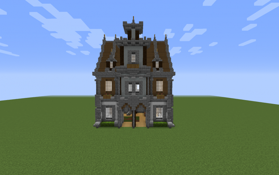 Minecraft: How to Build a Large Medieval House